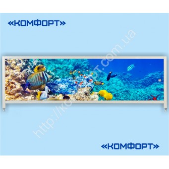 Экран для ванной раздвижной