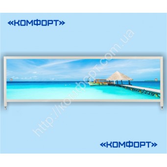 Экран для ванной раздвижной