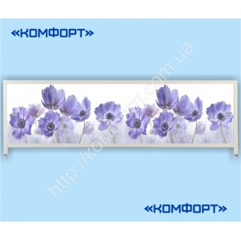 Экран для ванной раздвижной