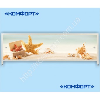 Экран для ванной раздвижной